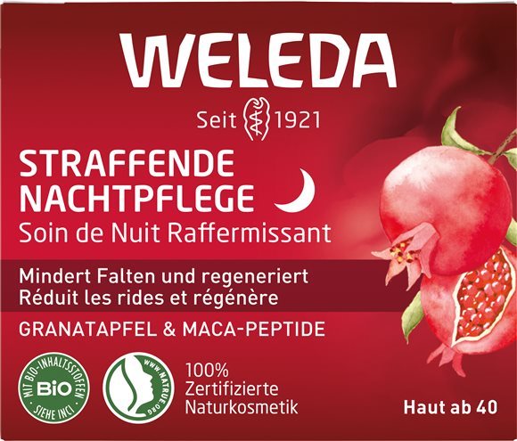 WELEDA Nachtpflege straffend Grana&Maca 40 ml