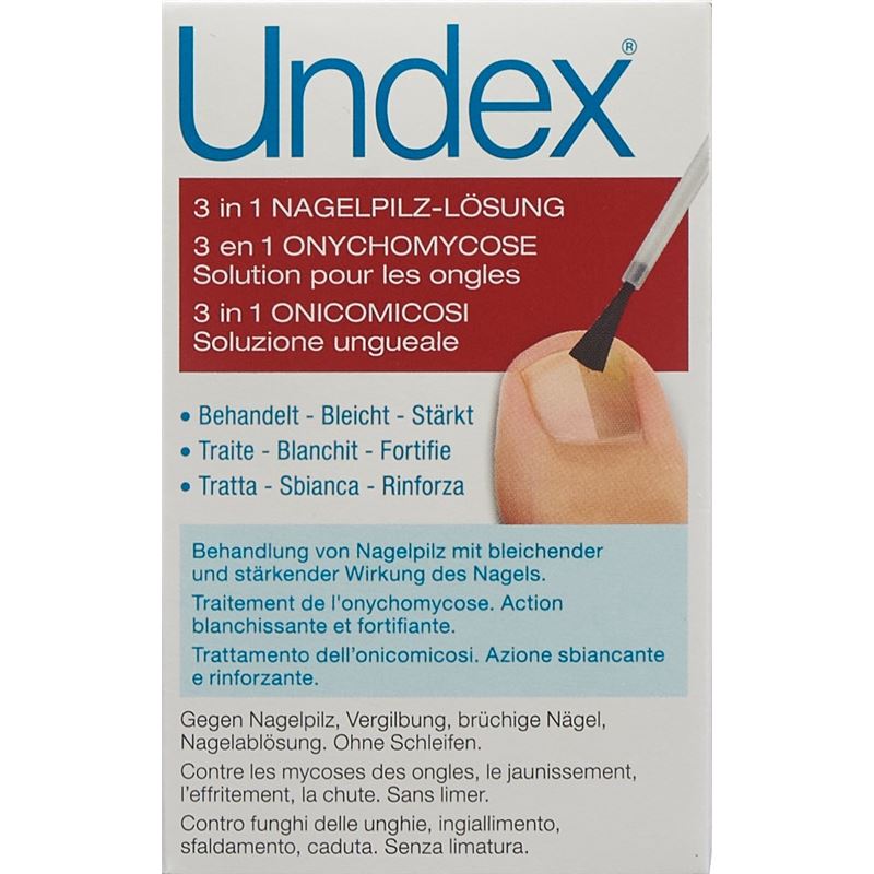 UNDEX 3 in 1 Nagelpilz-Lösung 7 ml