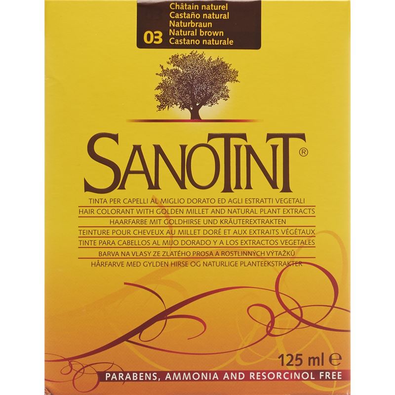 SANOTINT Haarfarbe 03 naturbraun