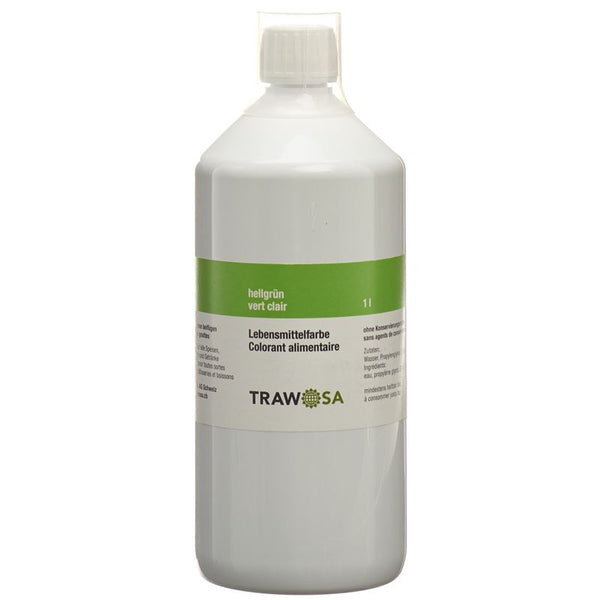 TRAWOSA Lebensmittelfarbstoff hellgrün 1000 ml