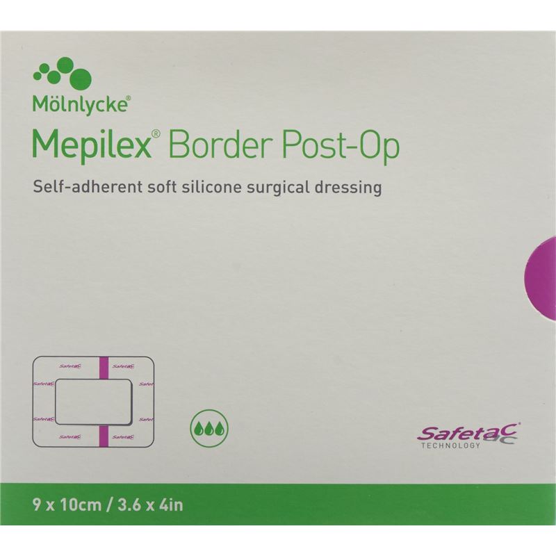 MEPILEX Border Post OP 9x10cm 10 Stk