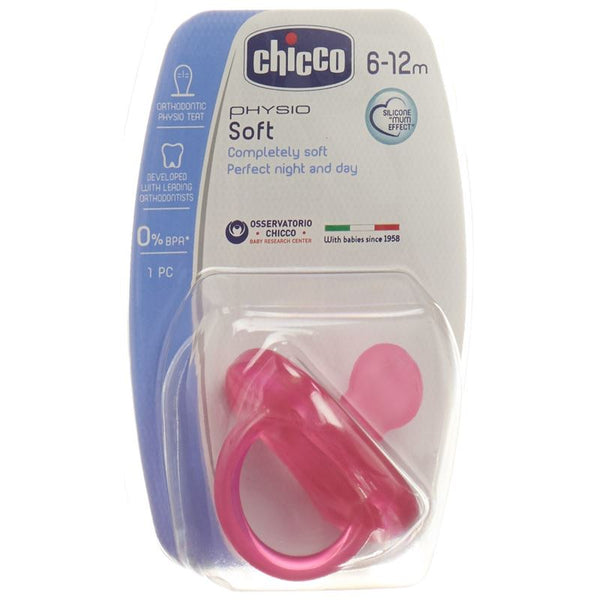 CHICCO Phys Beruh Sauger GOMMO PI me Si 6-16m DF