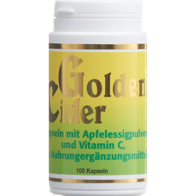 GOLDENCIDER Apfelessig Kaps Ds 100 Stk