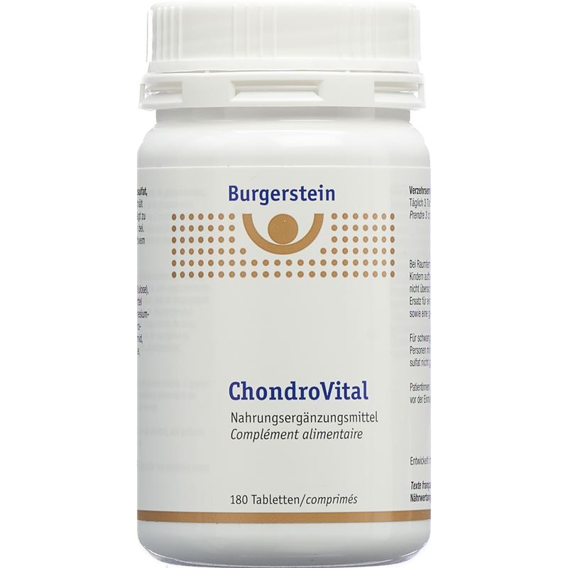 BURGERSTEIN ChondroVital Tabl Ds 180 Stk