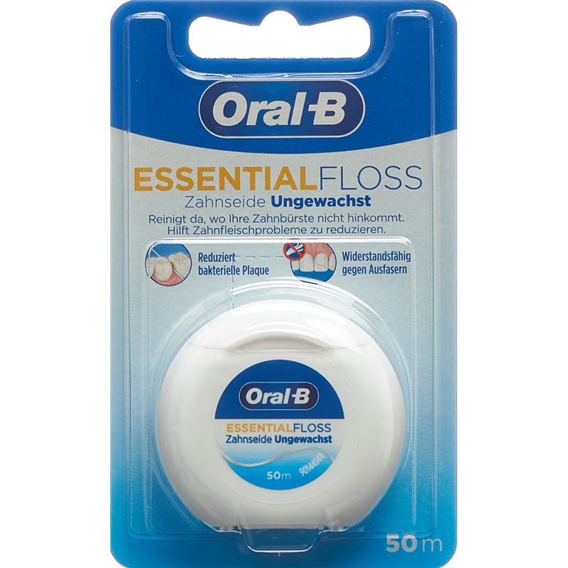 ORAL-B Essentialfloss 50m ungewachst