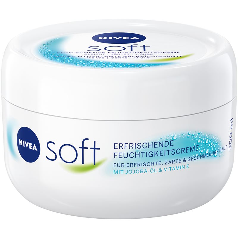 NIVEA Feuchtigkeitscreme Soft Topf 300 ml