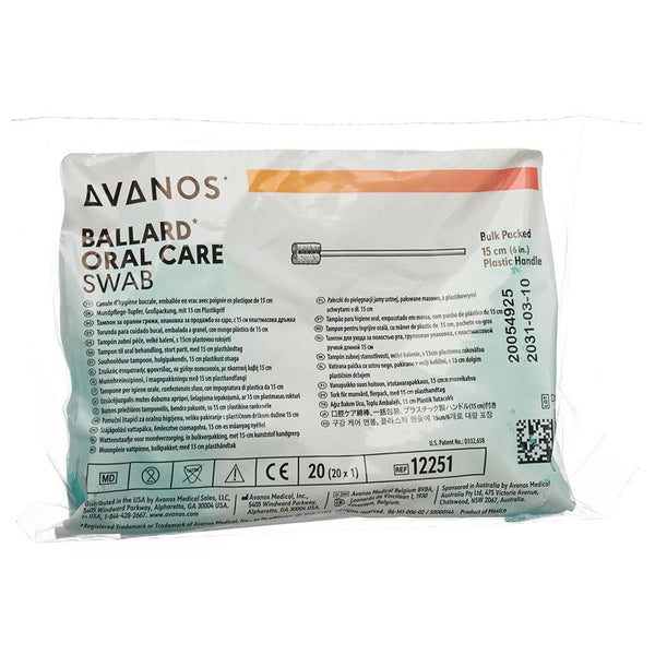AVANOS Mundpflegestäb Oral Care Swab Btl 20 Stk