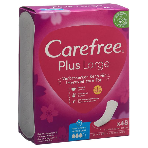 CAREFREE Plus Large Fresh Karton 48 Stk
