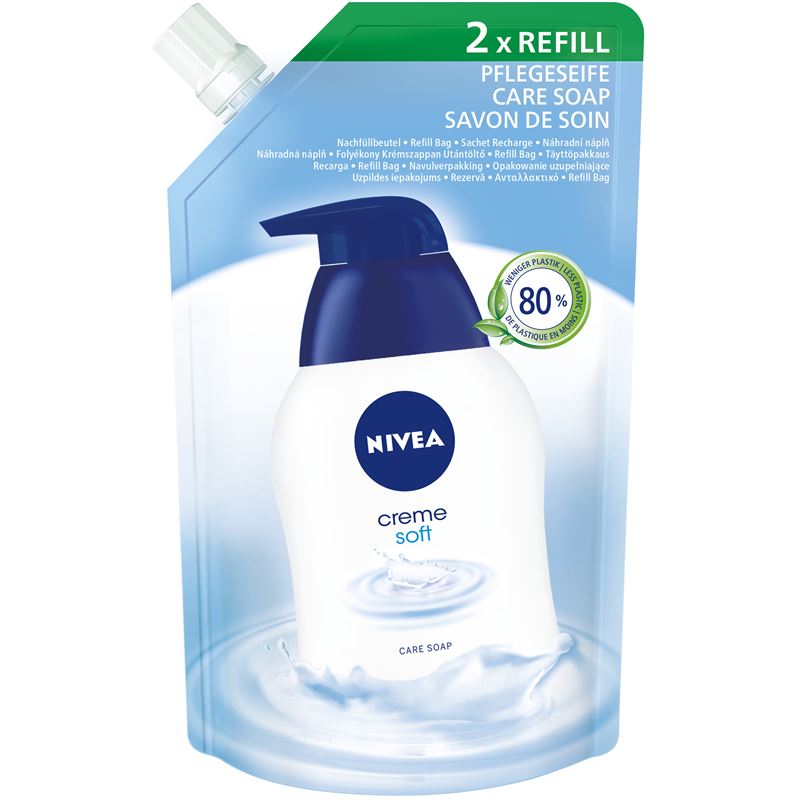 NIVEA Pflegeseife Creme Soft Ref 500 ml