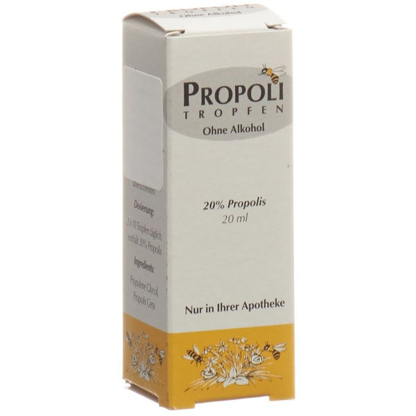 PROPOLI Tropfen 20 % ohne Alkohol 20 ml