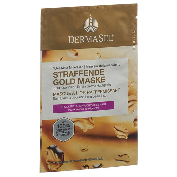 DERMASEL Maske Gold D/F Btl 12 ml