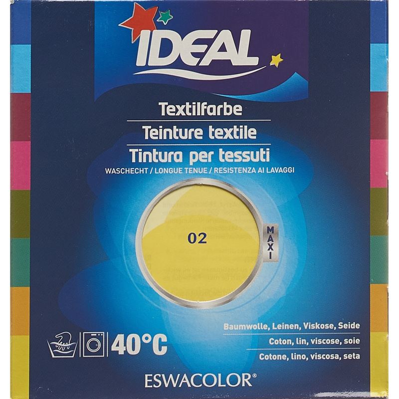 IDEAL MAXI Baumwolle Color No02 citron