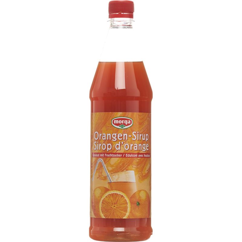 MORGA Orangen Sirup m Fruchtzuck Petfl 7.5 dl