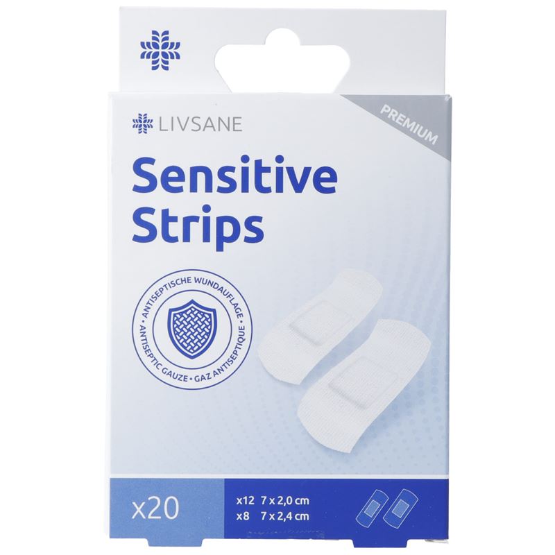 LIVSANE Premium Sensi Pflaster Strips 20 Stk