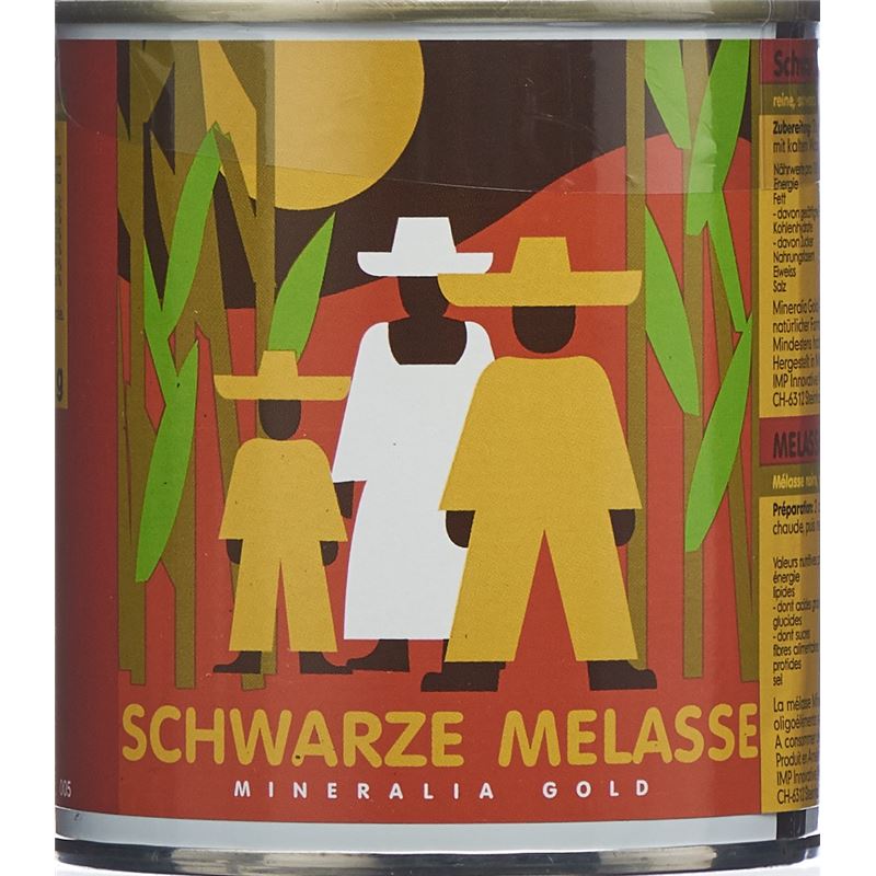 MINERALIA GOLD Schwarze Melasse Bio 680 g
