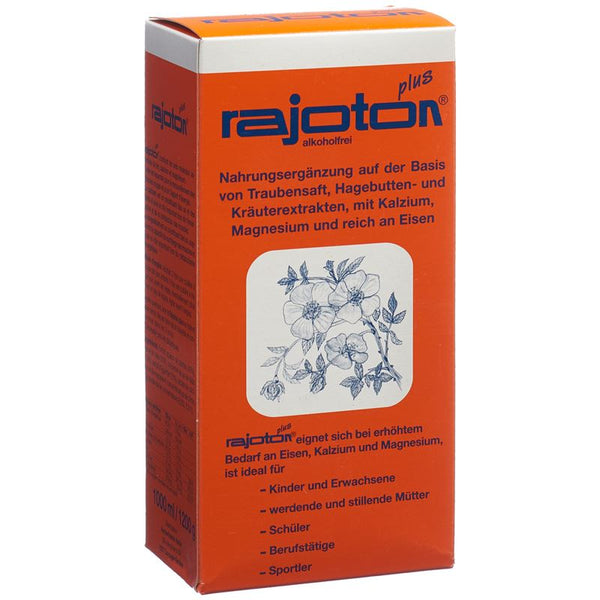 RAJOTON PLUS liq Plast Fl 1000 ml