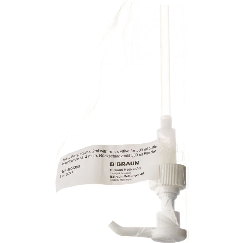 B. BRAUN Dosierpumpe 500ml (2ml) Rückschlagventil