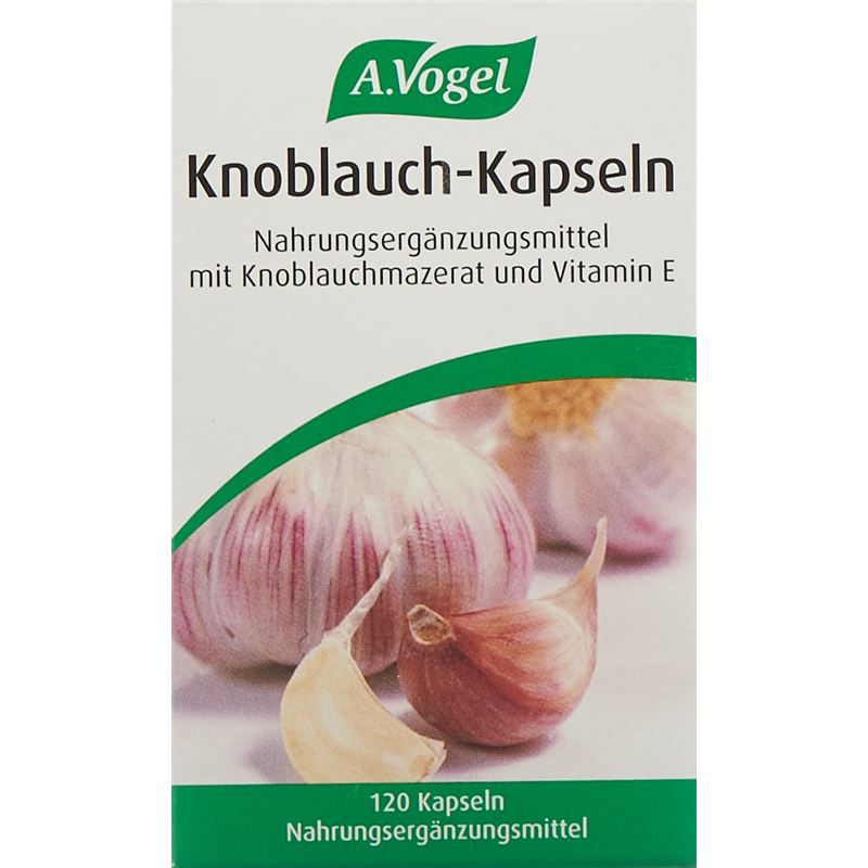 VOGEL Knoblauch Kapseln Glas 120 Stk