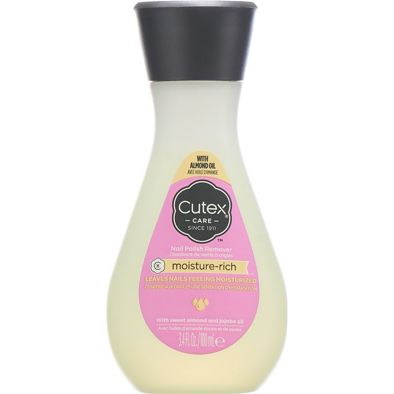 CUTEX Nail Polish Remover Moisture Rich Fl 100 ml