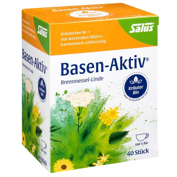SALUS Basen-Aktiv Kräutertee Nr 1 Bio Btl 40 Stk