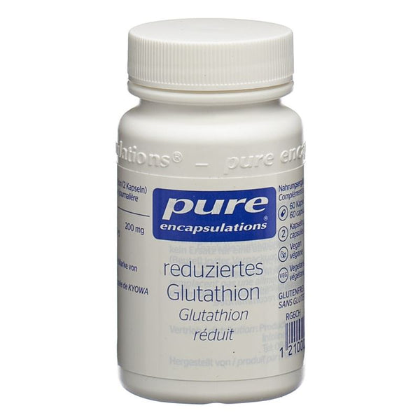 PURE reduziertes Glutathion Kaps Ds 60 Stk