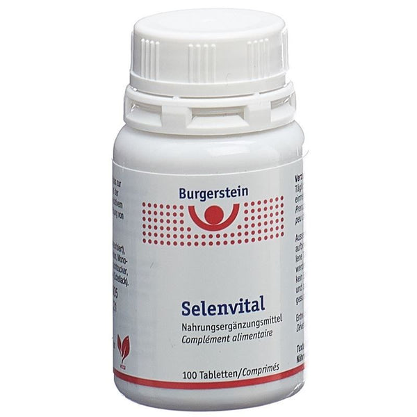 BURGERSTEIN Selenvital Tabl 100 Stk