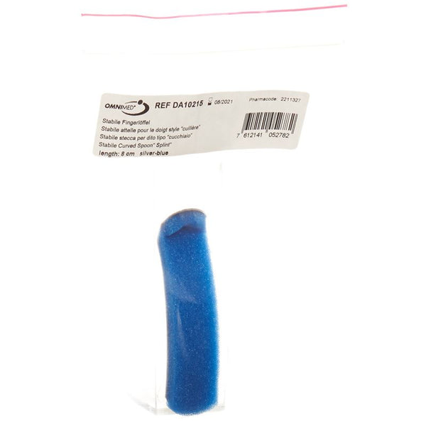OMNIMED Dalco Fingerlöffel 8cm silber blau