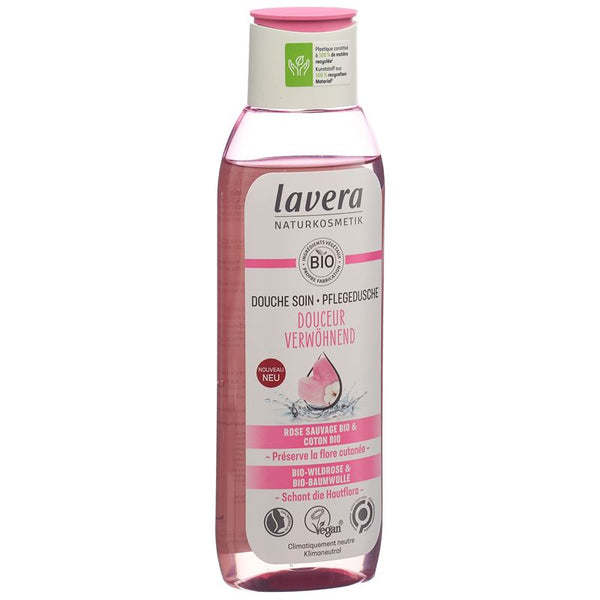 LAVERA Pflegedusche Verw Bio Wildr&Bio Baum 250 ml