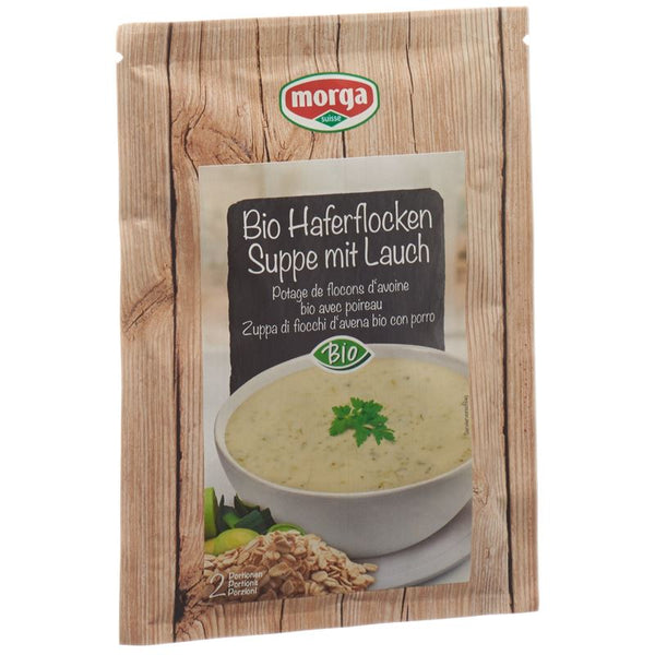 MORGA Haferflocken Suppe mit Lauch Bio 45 g
