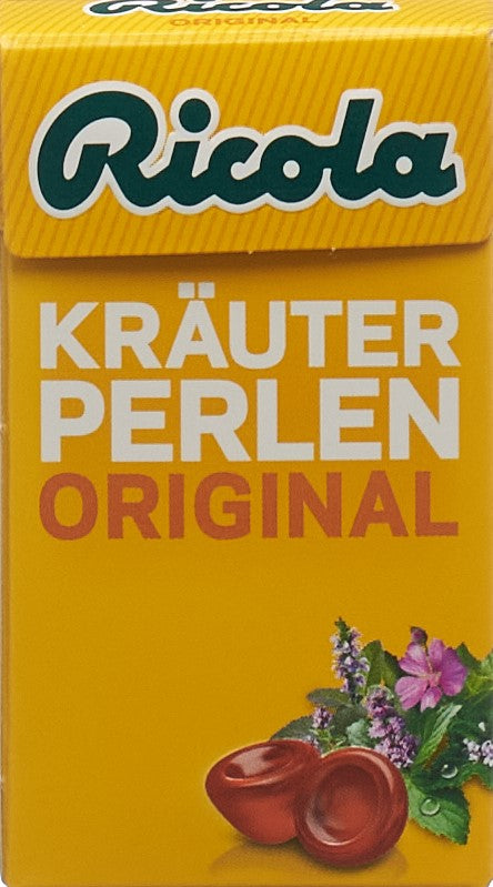 RICOLA Kräuter Perlen Original Bonbon oZ Box 25 g