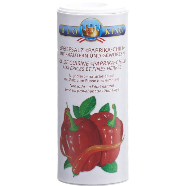 BIOKING Salzstreuer Paprika Chili 200 g