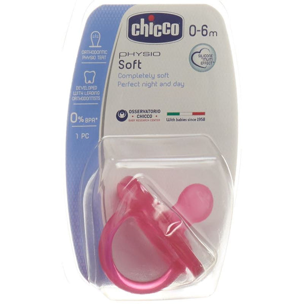 CHICCO Phys Beruh Sauger GOMMO PI mi Sil 0-6m DF