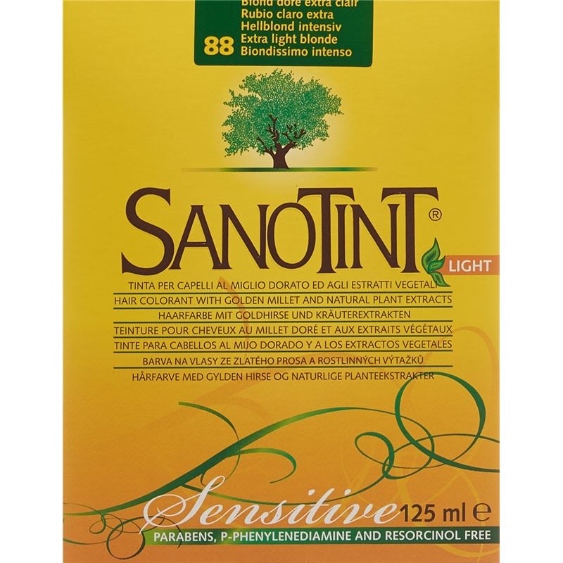 SANOTINT Sensitive Haarfarbe 88 hellblond intensiv