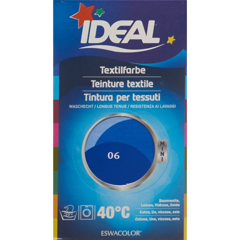 IDEAL MINI Baumwolle Color No06 königsblau