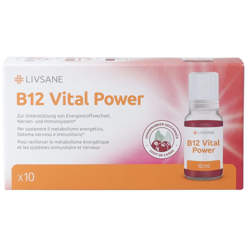 LIVSANE B12 Vital Power 10 Amp 10 ml