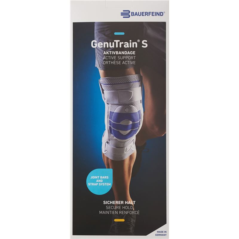 BAUERFEIND GenuTrain S Aktivband Gr4 re tit