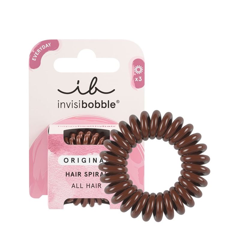 INVISIBOBBLE Binder Orig Pretzel Brown 3 Stk