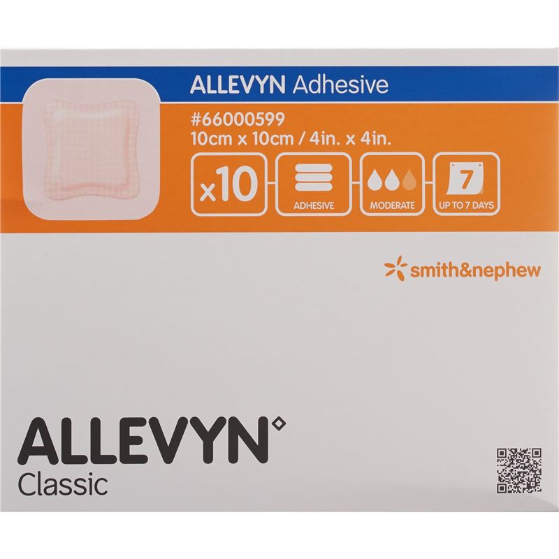 ALLEVYN  ADHESIVE Wundverband 10x10cm 10 Stk