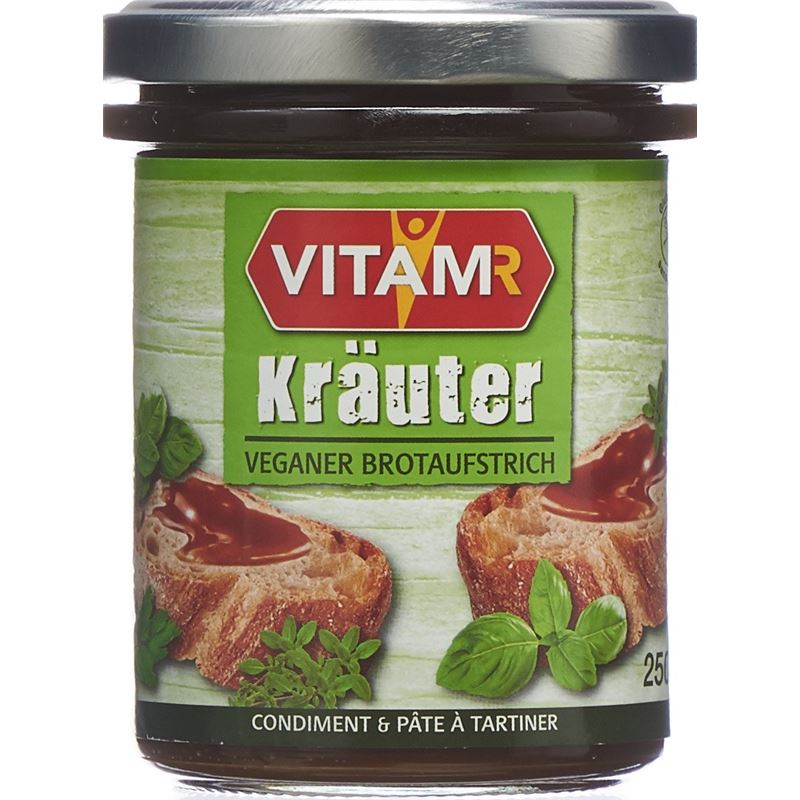 VITAM Hefe Extrakt R Kräuter Glas 250 g