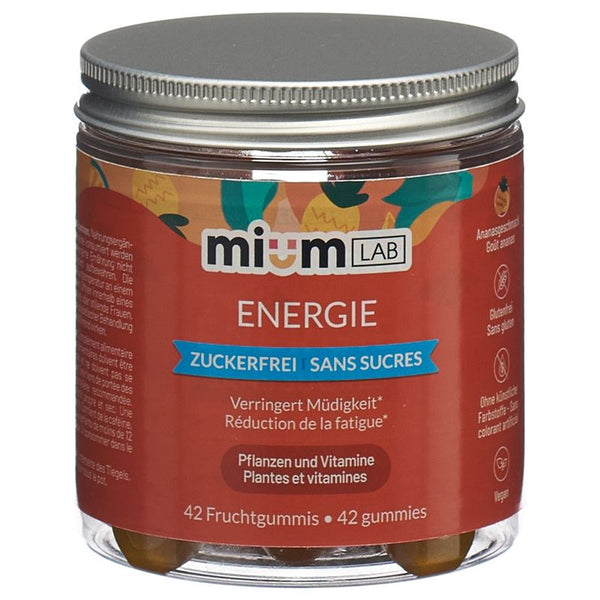 MIUMLAB Gummies Energie Ds 42 Stk