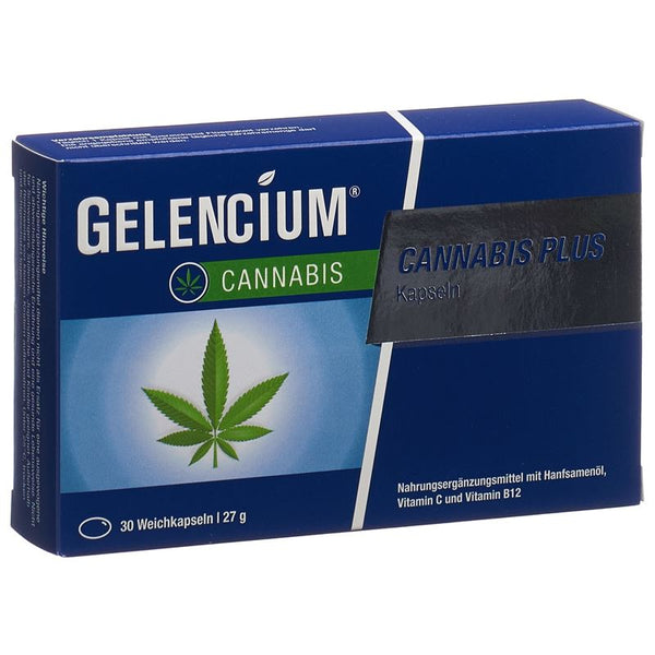 GELENCIUM Cannabis Plus Kaps Blist 30 Stk