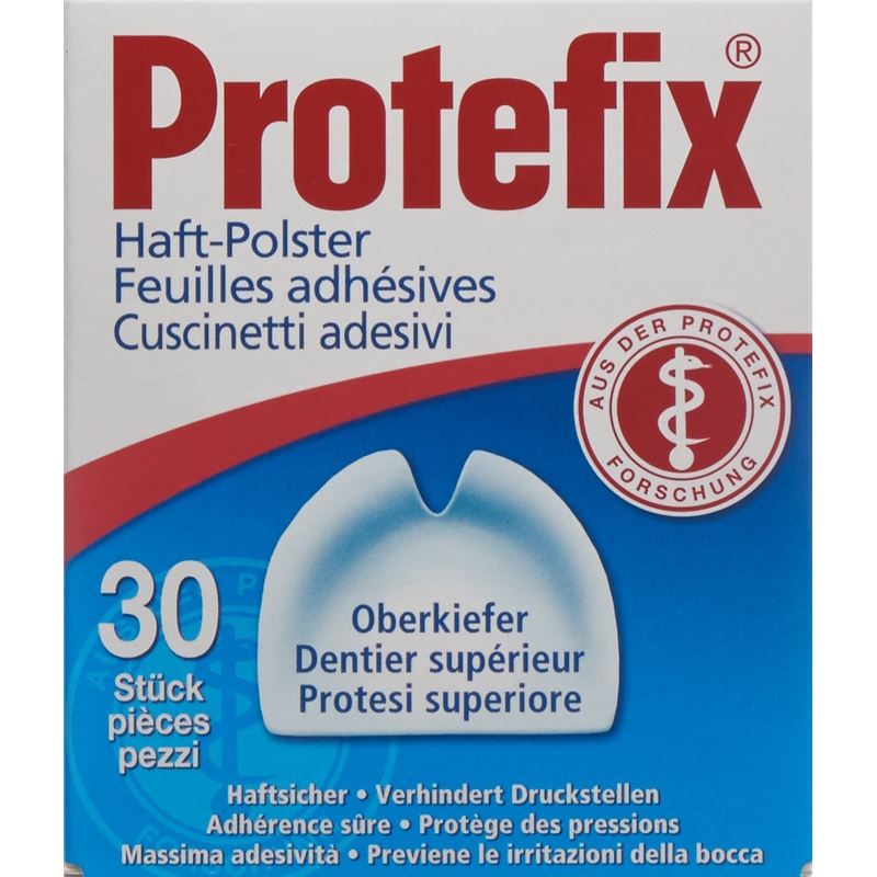 PROTEFIX Haftpolster Oberkiefer 30 Stk