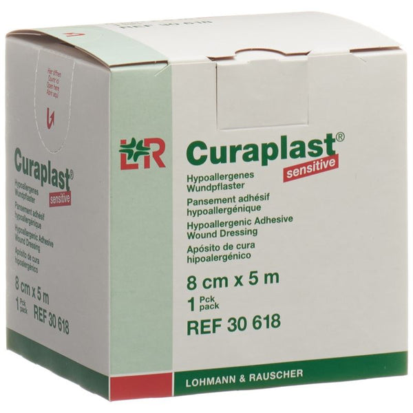 CURAPLAST Wundverband 8cmx5m hautfarbig Rolle