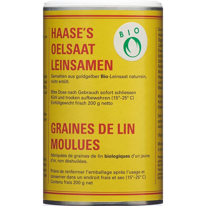 HAASE Ölsaatkur Leinsamen Ds 200 g