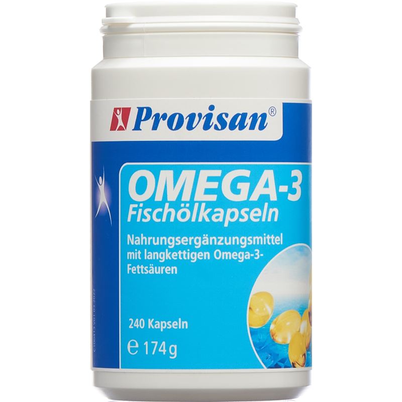 PROVISAN Omega 3 Fischöl Kaps Ds 240 Stk