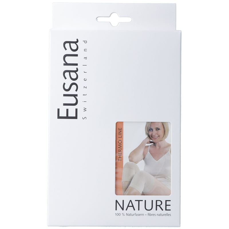 EUSANA Knie Ellbogenwärmer anat GrM ivoire 1 Paar