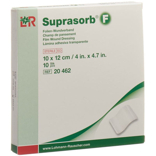 SUPRASORB F Folien Wundverband 10x12cm st 10 Stk