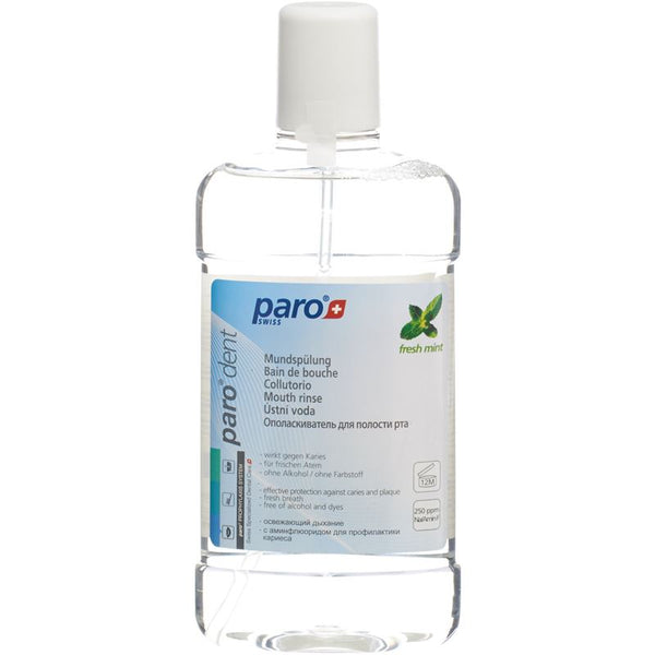 PARO DENT Dentalspülung mit Aminfluorid 500 ml