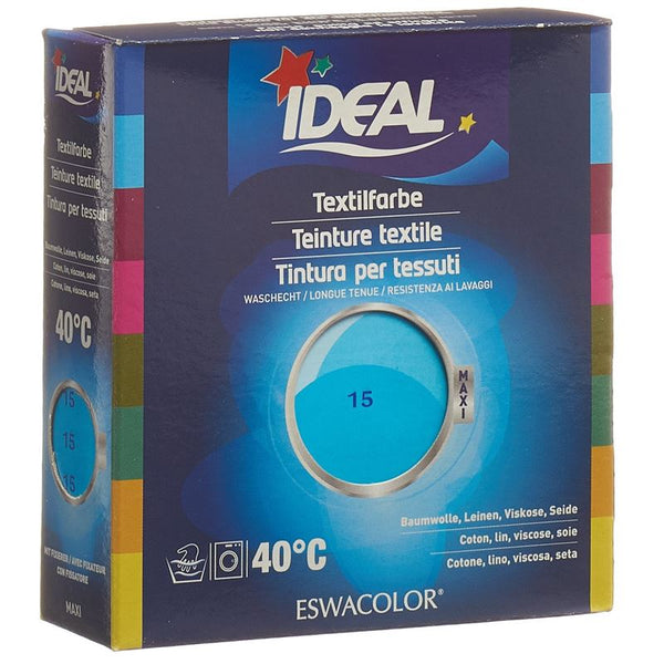 IDEAL MAXI Baumwolle Color No15 türkis