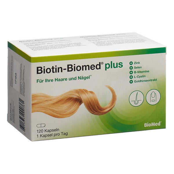 BIOTIN Biomed plus Kaps 120 Stk